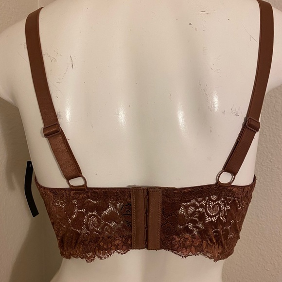 Velvet Dark Tan Bralette/Bra NWT - Picture 2 of 2